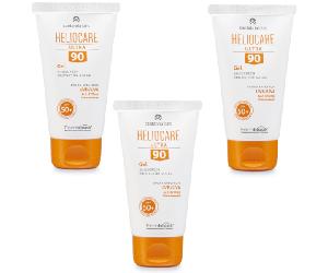 Heliocare Ultra 90 Gel SPF50+ 3x50 ml