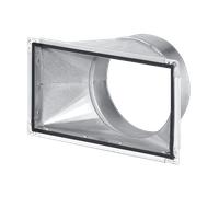 Helios AIR1-ÜS XH 3500-4500/RH 3000 - pieza de transición rectangular-redonda - 04369