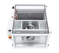Helios ALB EC 40/20 WW Caja de aire exterior - con regulador de calefacción de agua caliente y filtro de aire 1-PH 230V - 06533
