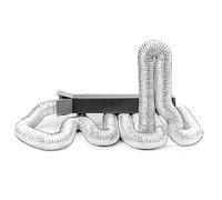 Helios ALF 355 Conducto flexible de aluminio - Contenido de la caja: 10 metros lineales DN 355 mm - 05758