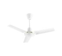 Helios DVW 140 Ventilador de techo de metal blanco, 3 palas, 1400 mm - 08649