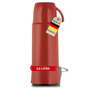 Helios Elegance - Botella aislante (0,5 L), color rojo