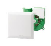 Helios ELS-VNC 100 Unidad de ventilación - 1 velocidad, retardo programable, incl. panel frontal - 08144