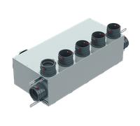 Helios FRS-MVK 5+2-75/160 H - Colector múltiple, 7 x DN 75, 2 x DN 160 - 03835