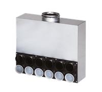 Helios FRS-VK 12-63/160 - Caja de distribución 12 x DN 63, 1 x DN 160 - 09336