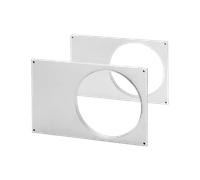 Helios FSK 50/25 Pieza de acoplamiento - para ventilador de conducto 1 juego = 2 piezas - 00833