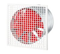 Helios HSD 315/8/4 Ventilador Axial Trifásico, de 2 velocidades, conexión Y/YY con rejilla - 00346