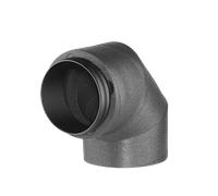 Helios IP-B 160/90 grados - Codo de 90 grados IsoPipe con conector interno - 09451