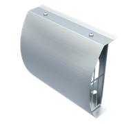 Helios IP-FBA 160 B - Rejilla de fachada ISOPIPE para aire exterior DN 160 - 02665