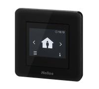 Helios KWL-BE Touch black - Unidad de control con pantalla táctil, versión empotrada - 20244