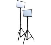 Helios LED-50VC Panel luminoso LED bicolor juego de 2