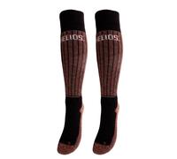 Helios Merino One 60, calcetines de esquí, 2 pares, marrón 43-46 Brown