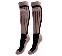 Helios Merino One 60, calcetines de esquí, 2 pares, rosa 43-46 Pink