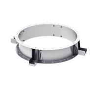 Helios MRV 400 Anillo de montaje para ventilador - para fijación vertical atornillada - 01760