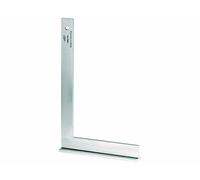 Helios-Preisser - Escuadra para carpintería con tope, galvanizada, Plateado, 0374428