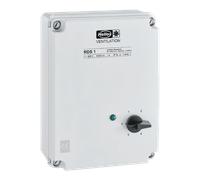 Helios RDS 1 Regulador de velocidad de transformador - con protección completa del motor, trifásico, 1,0 A - 01314