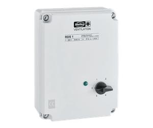 Helios RDS 7 Regulador de velocidad tipo transformador - con protección integral del motor, trifásico 7,0 A - 01578