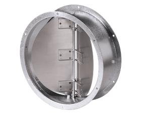 Helios RVS 250 - Clapeta de cierre de conducto automática con muelle - 02592