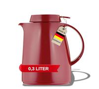 Helios Servitherm - Jarra de plástico para aspiradora, plástico, Rojo, 0.3 Litre