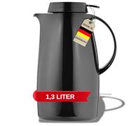 Helios Servitherm - Jarra térmica (plástico, 1,3 L), color negro
