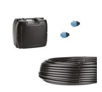 Helios SEWT-E Kit de instalación subterránea - con tubo colector, 20 L líquido caloportador - 02567
