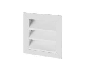 Helios WSG 315 Rejilla de protección contra la intemperie - Aluminio natural anodizado - 00119