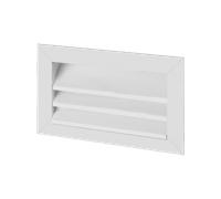 Helios WSG 70/40 Rejilla de protección contra la intemperie - rectangular de aluminio anodizado - 00114
