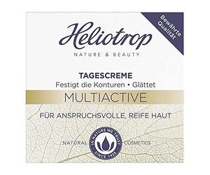 Heliotrop Crema de día antiedad para pieles maduras exigentes, cuidado facial con extracto de ginkgo y aceite de nuez de macadamia, crema multiactiva, 1 x 50 ml