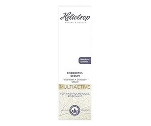 Heliotrop - Sérum antiedad para pieles maduras exigentes, cuidado facial vegano con aceite de nuez de macadamia y extracto de melisa, suero multiactivo energético, 1 x 30 ml