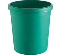 Helit cesta de papel/h6105852 310 mm de diámetro, h320 mm verde Inh.18 L