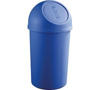 helit H2401334 - Papelera de empuje "the flip" 45L, azul