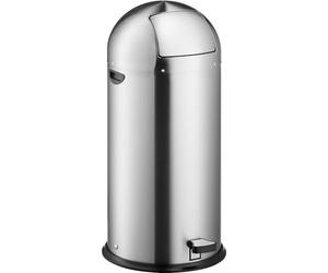 helit H2405400 - Cubo de pedal "the step dome" 52L, acero inoxidable