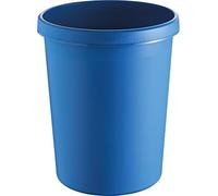 helit Gross-Papierkorb, 45 Liter, PE, blau