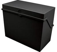 helit H6214695 - Carpeta pequeña el índice, DIN A6, apaisada, Negra, 1 Unidad