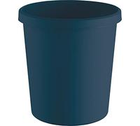 Helit H6405834 - Papelera The Green German, 18 litros, de plástico reciclado con certificado Blauer Engel (azul, 1 unidad)