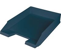 Helit the green staff - Bandeja para documentos (DIN A4-C4, plástico reciclado, certificado Blauer Engel), color verde, color azul