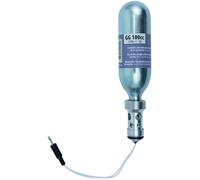 Helite CO2 Cartucho electrónico, Plata, Talla 100 cc