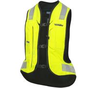 Helite e-Turtle 2.0 Chaleco Airbag, Amarillo neón, Talla M