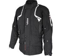 Helite Touring 2.0 Chaqueta textil para motocicleta Airbag, negro, Talla 6XL