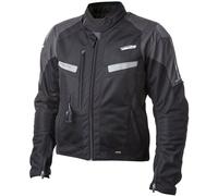 Helite Vented 2.0 Chaqueta textil para motocicleta Airbag, negro, Talla S