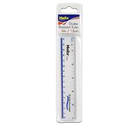 Helix 6 inch/15cm Clear Rule J01100 (Single item)