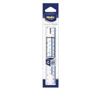Helix 6 inch/15cm Clear Rule J01100 (Single item)