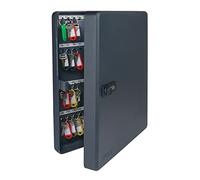 Helix Caja fuerte con cerradura de combinación (capacidad para 100 llaves), color negro