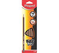 Helix Maped - Lapiceros HB (6 unidades)