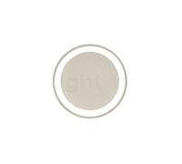 HELL Aplique de pared LED Aaron, Ø38cm, color arena, CCT, control remoto