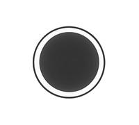 Hell Aaron, lámpara de techo LED, negro - ø48 cm
