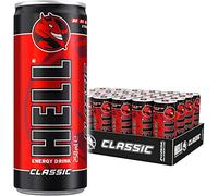 HELL Bebida energética de 250 ml (clásica, paquete de 48)