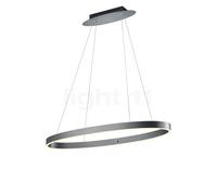 Hell Delta, lámpara de suspensión LED redonda, antracita