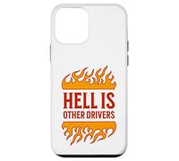 Hell is Other Drivers Funny Road Rage Bad Driver Angry Drive Carcasa para iPhone 12 Mini