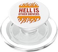 Hell is Other Drivers Funny Road Rage Bad Driver Angry Drive PopSockets PopGrip para MagSafe